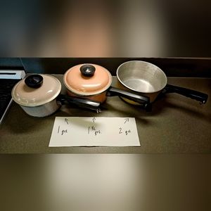 Vintage Club Aluminum Pots